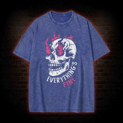 Everything is Fine Washed T-shirt
