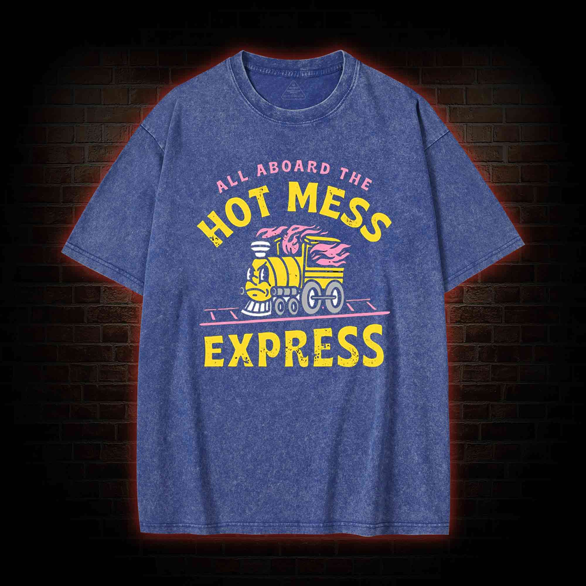 Hot Mess Express Washed T-shirt