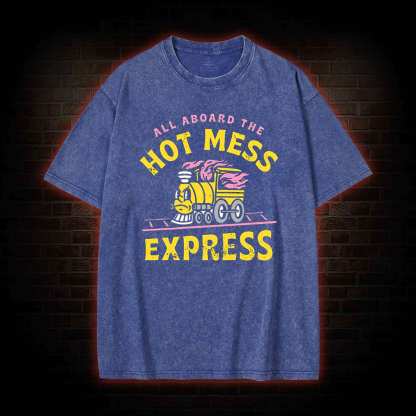 Hot Mess Express Washed T-shirt