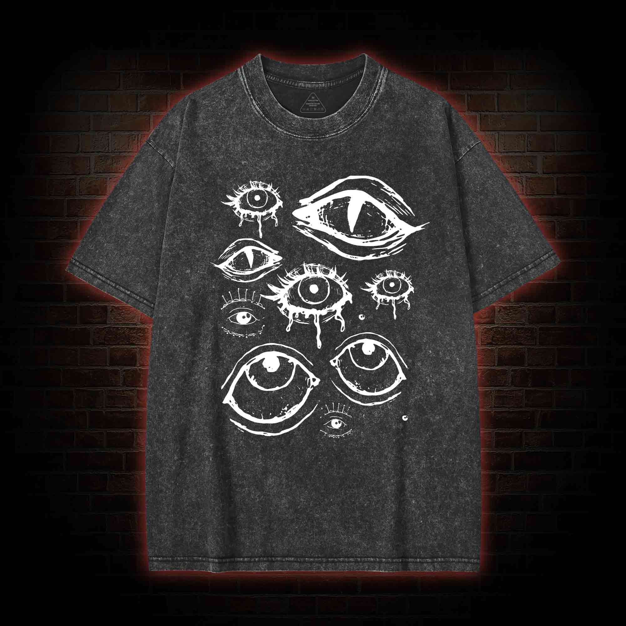Grunge Eye Washed T-shirt