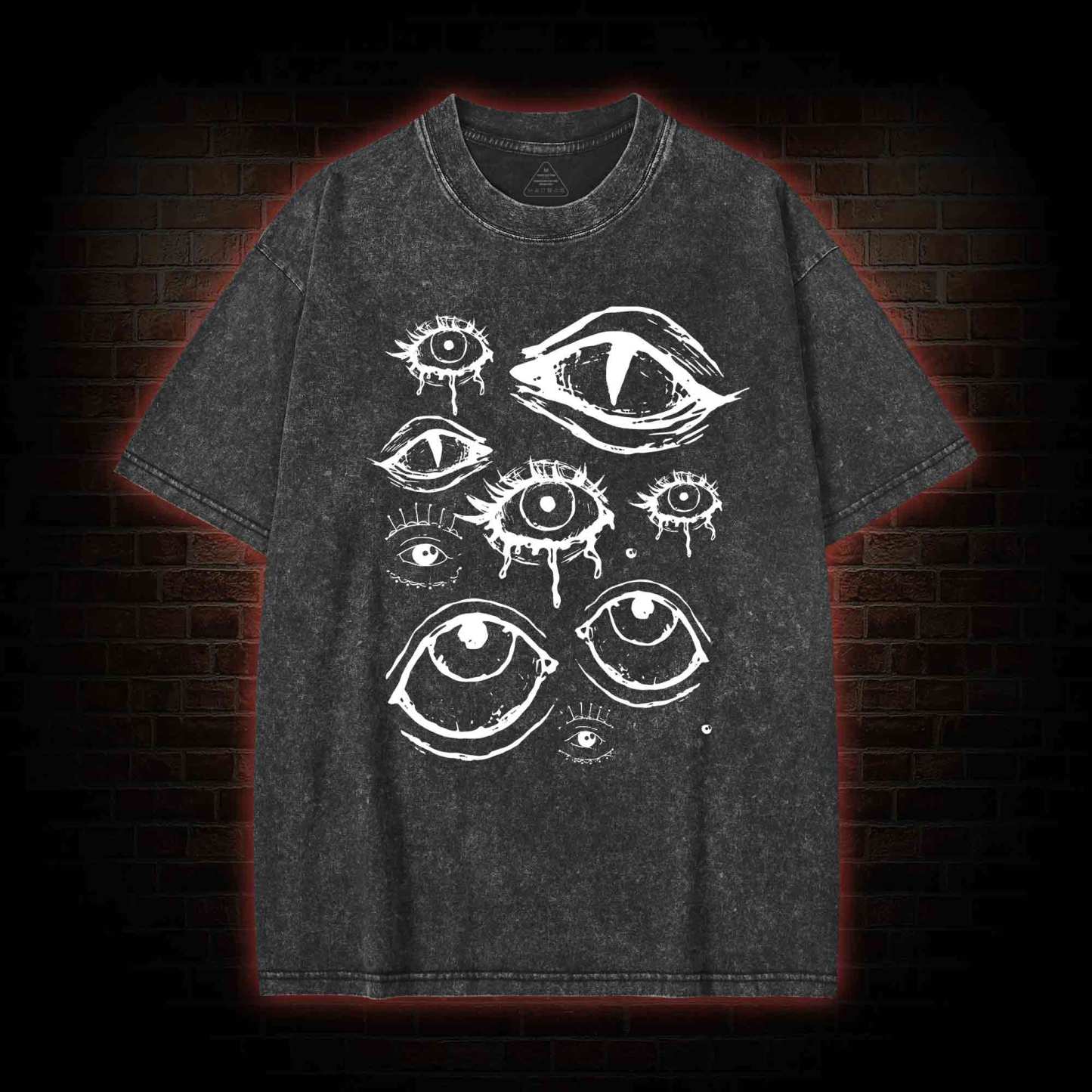 Grunge Eye Washed T-shirt