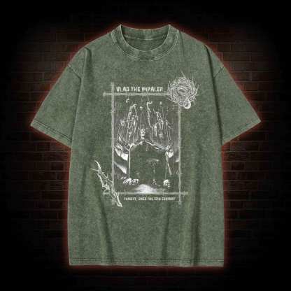 Vlad the Impaler Washed T-shirt
