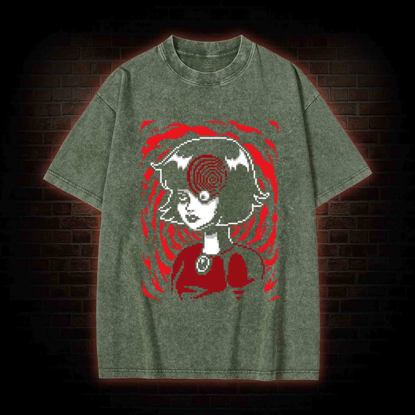 Spiral Curse Washed T-shirt