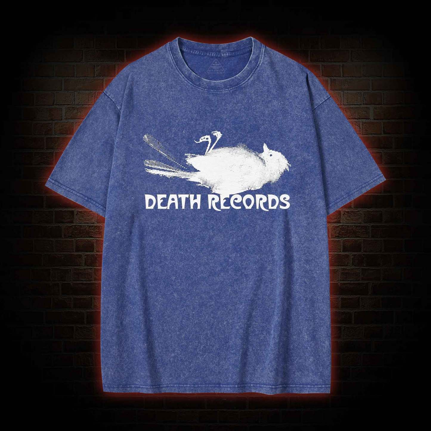 Death Records Washed T-shirt
