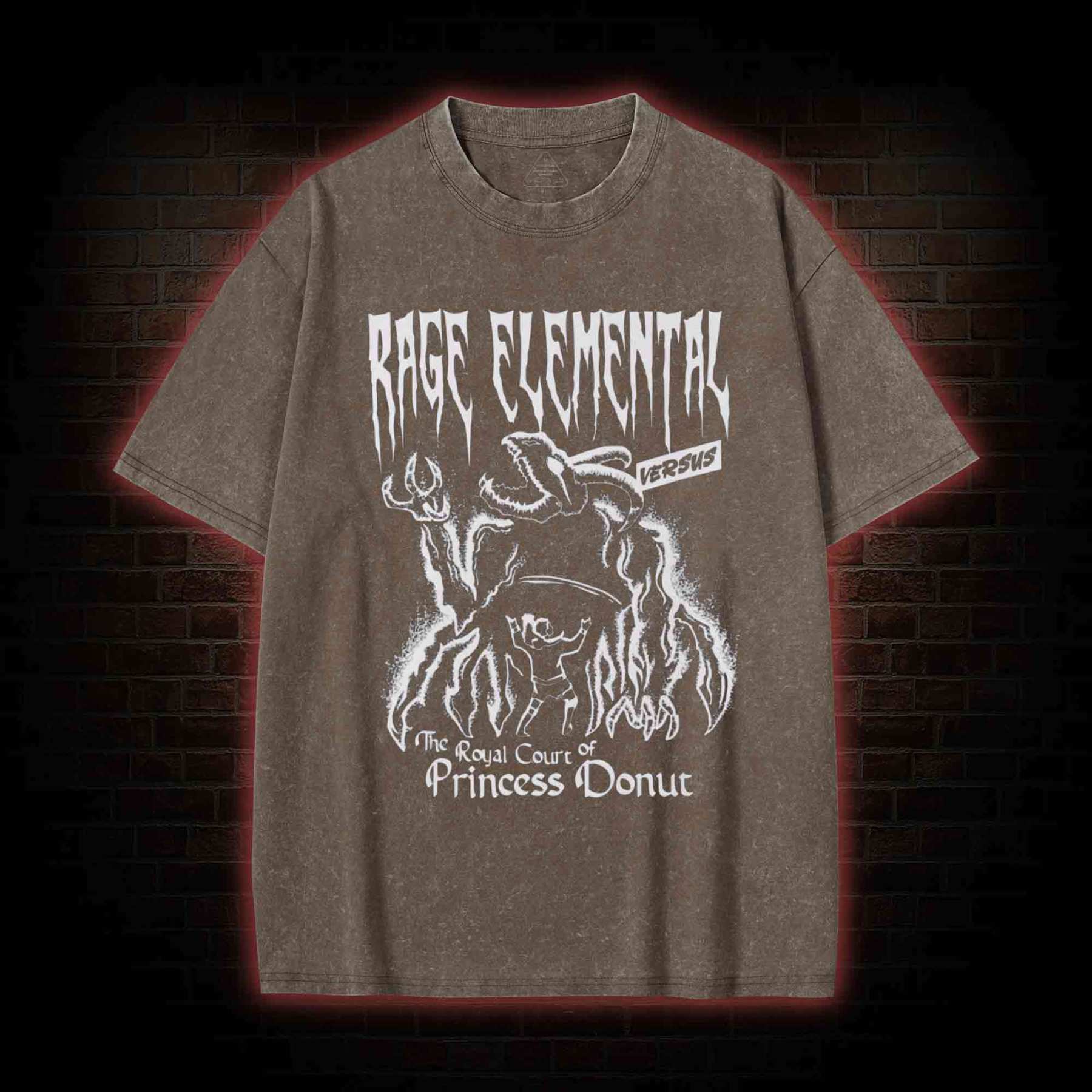 Rage Elemental Washed T-shirt