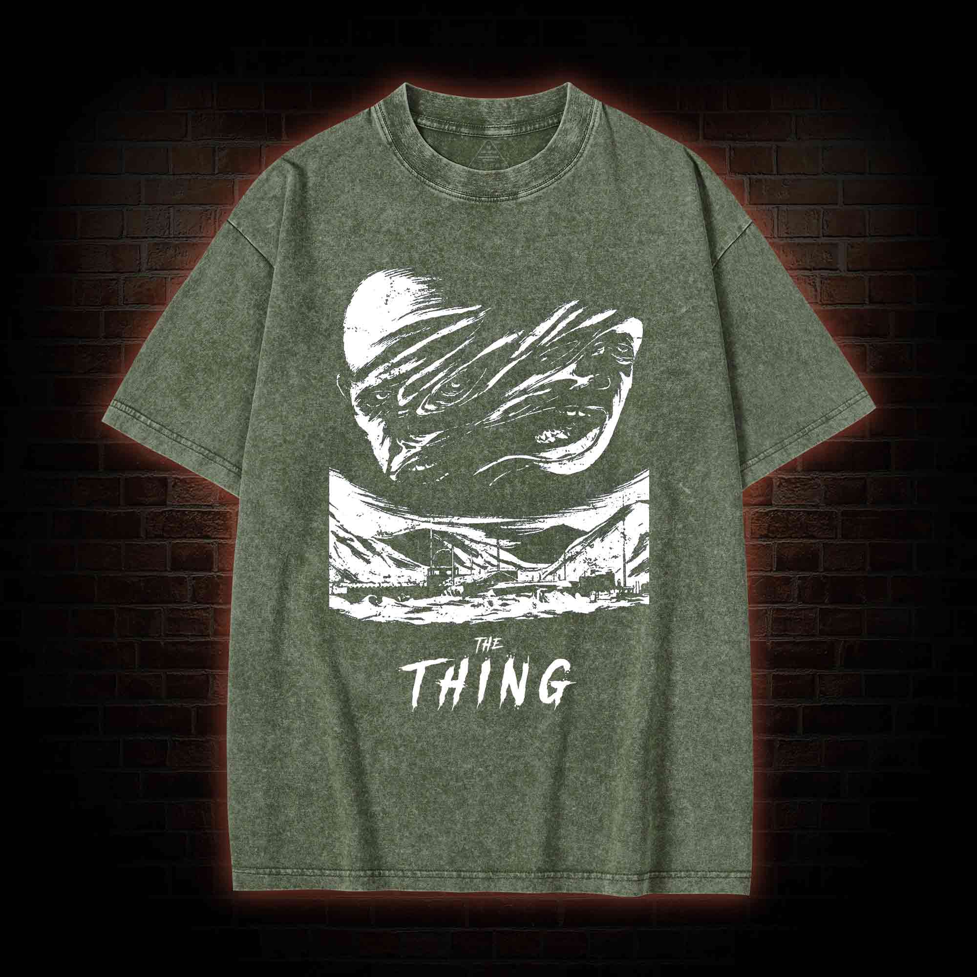 Flame First Ask Later Washed T-shirt