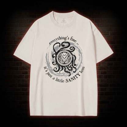 Sanity Loss Washed T-shirt