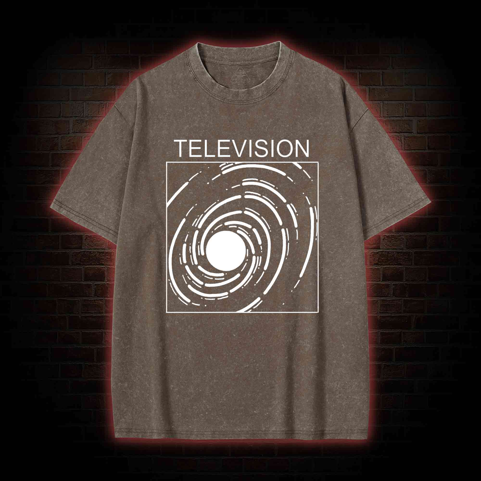 Television Washed T-shirt