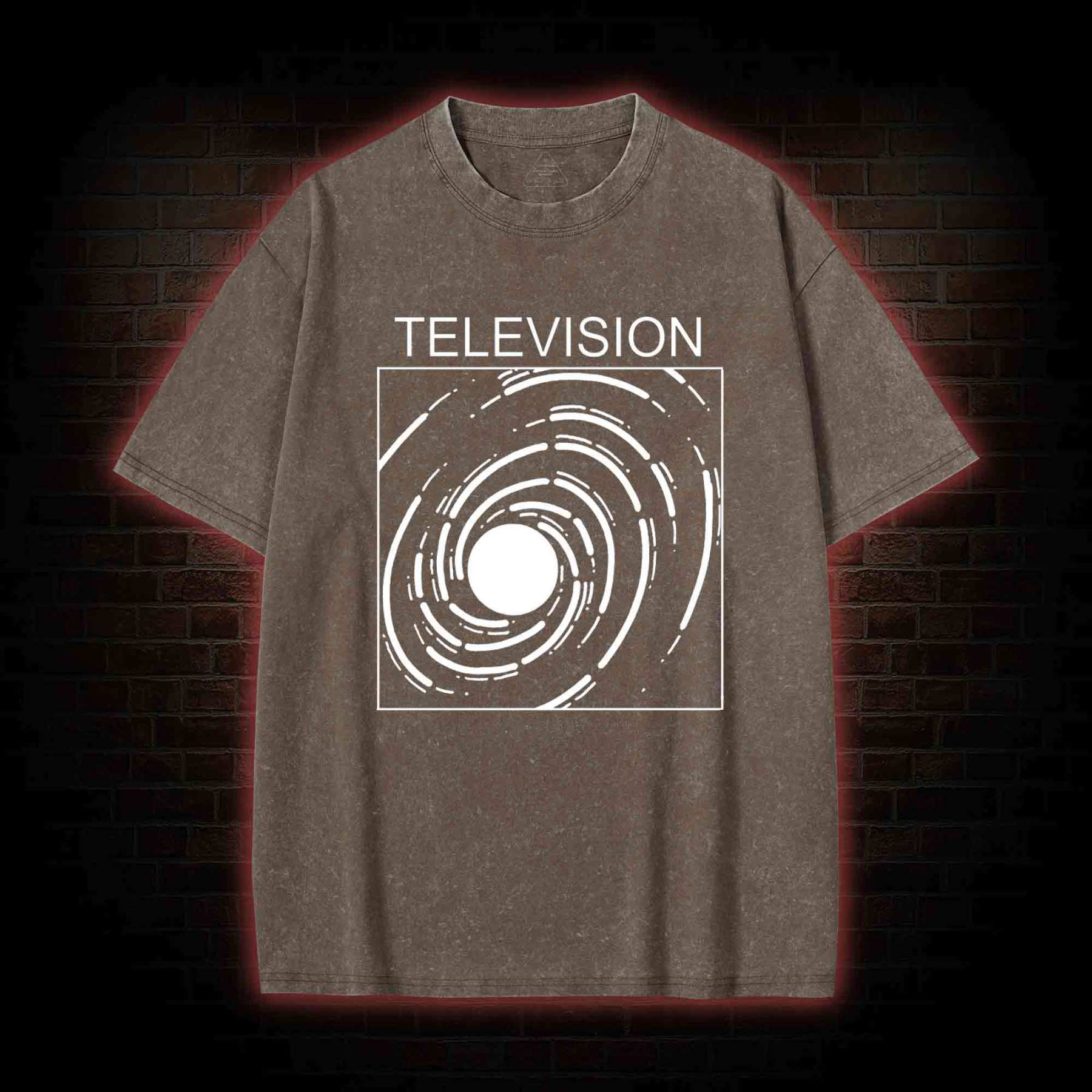Television Washed T-shirt