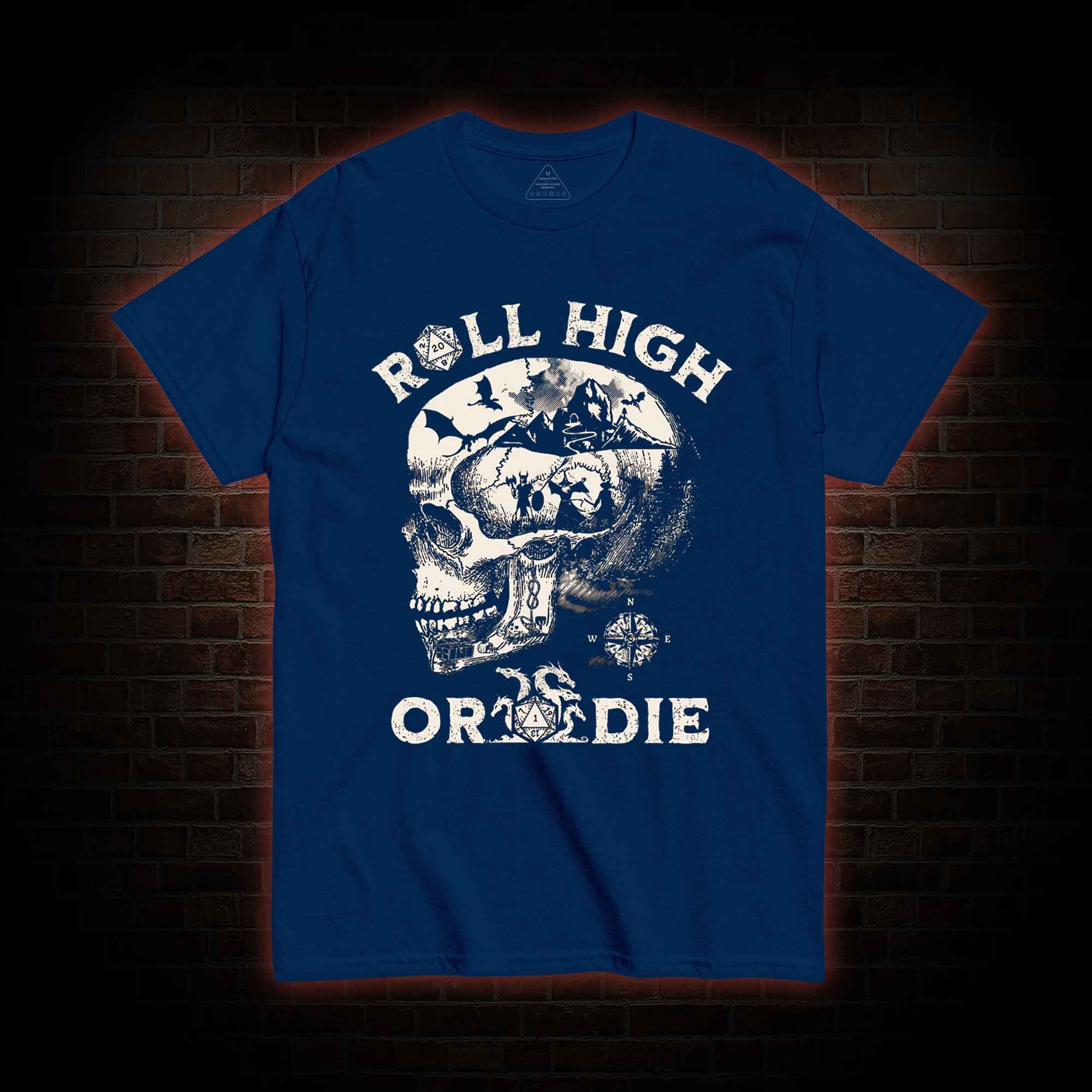 Roll High Or Die T-shirt 