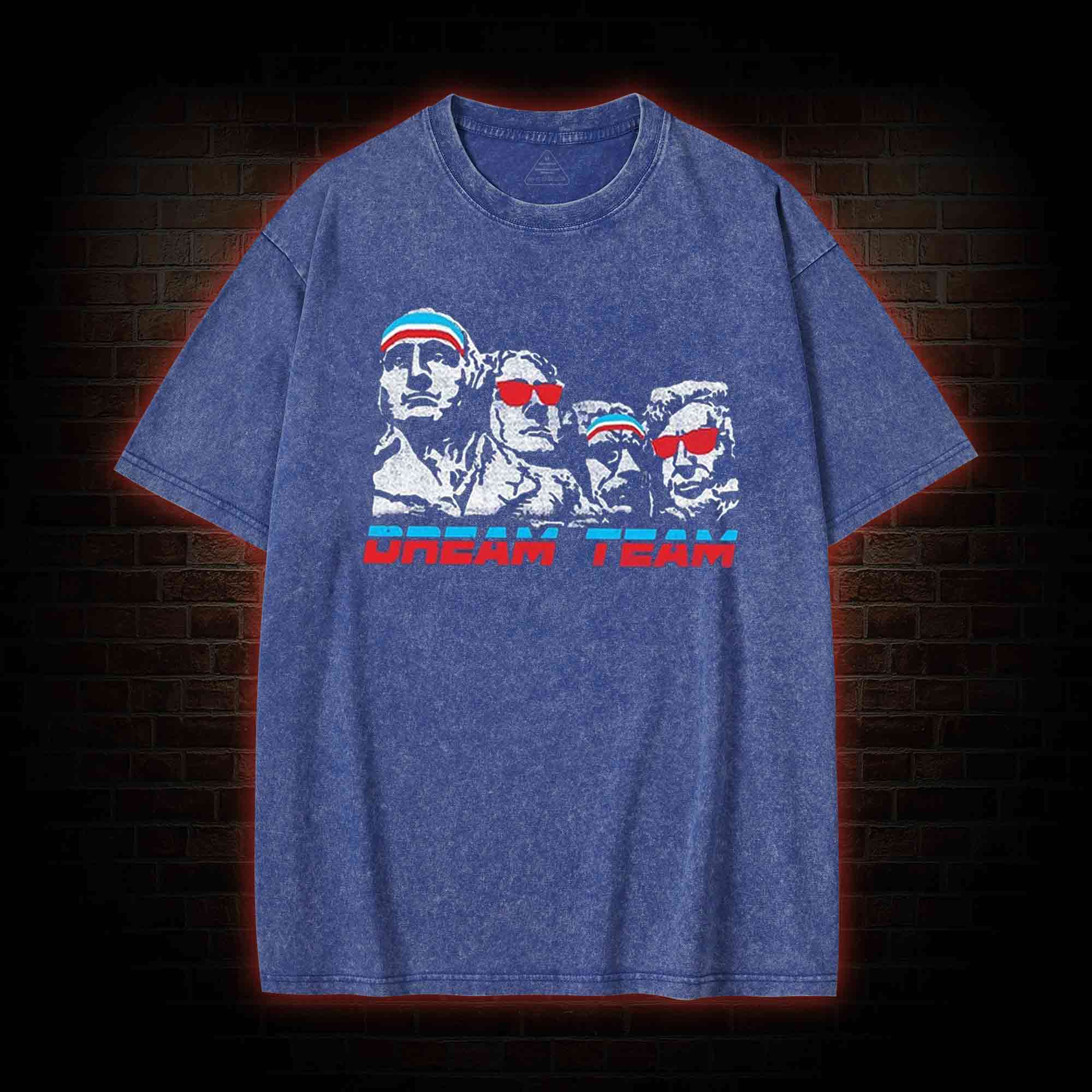 Dream Team Rushmore Washed T-shirt