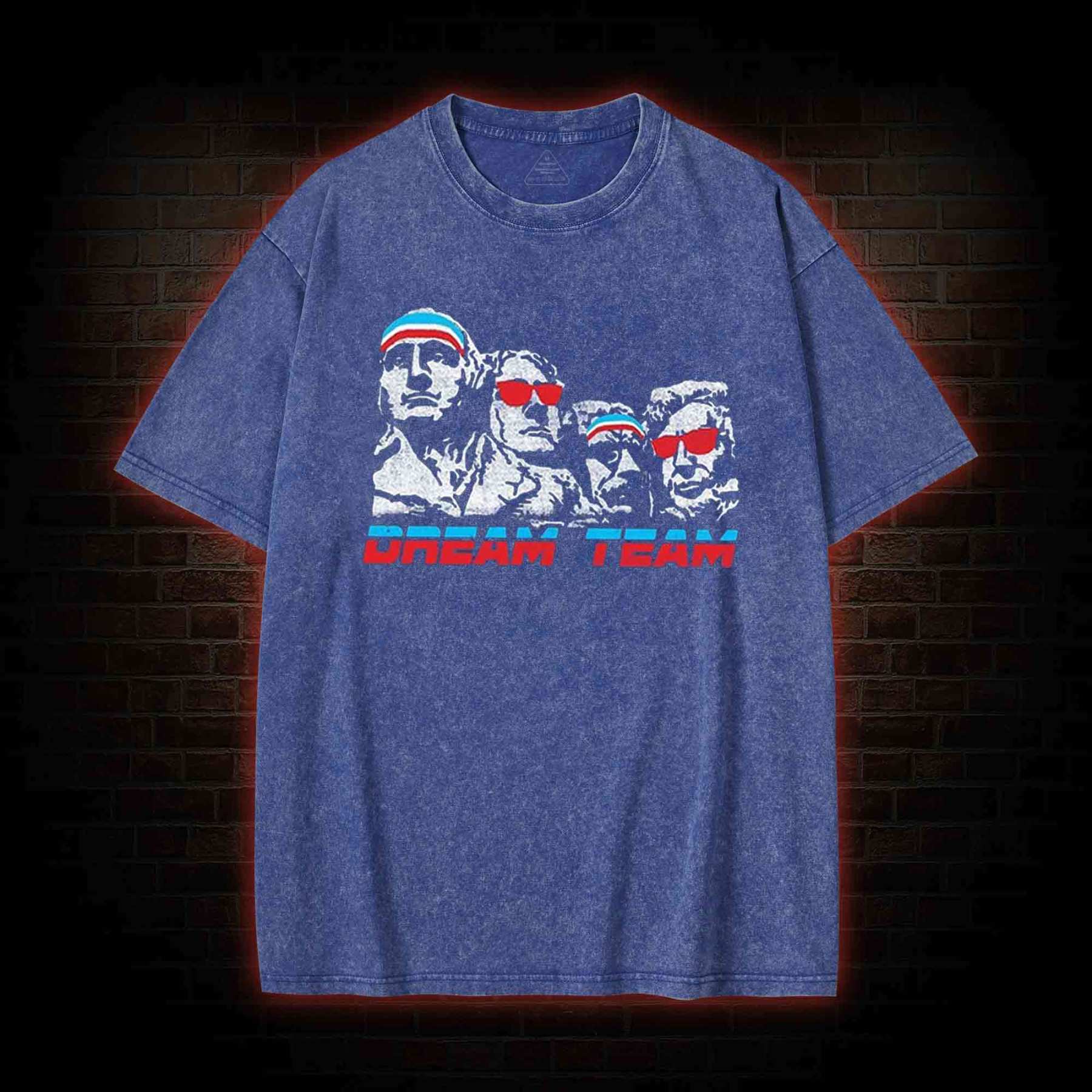Dream Team Rushmore Washed T-shirt
