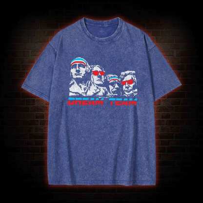 Dream Team Rushmore Washed T-shirt