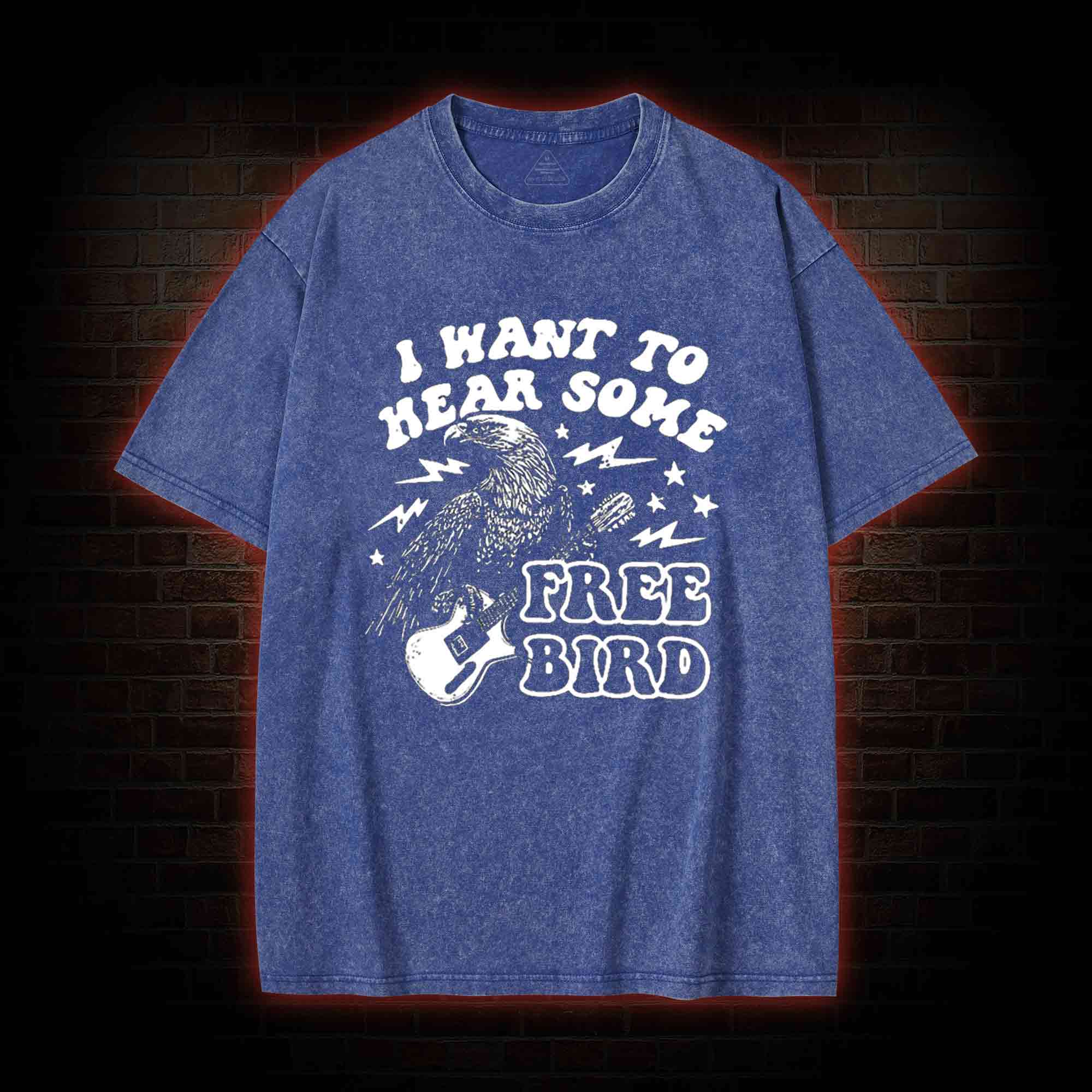 Hear Some Free Bird Washed T-shirt
