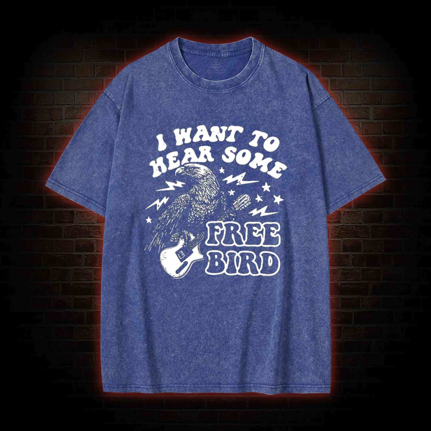 Hear Some Free Bird Washed T-shirt