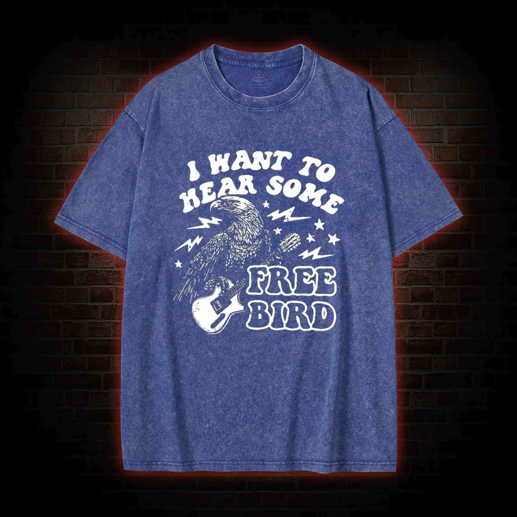 Hear Some Free Bird Washed T-shirt