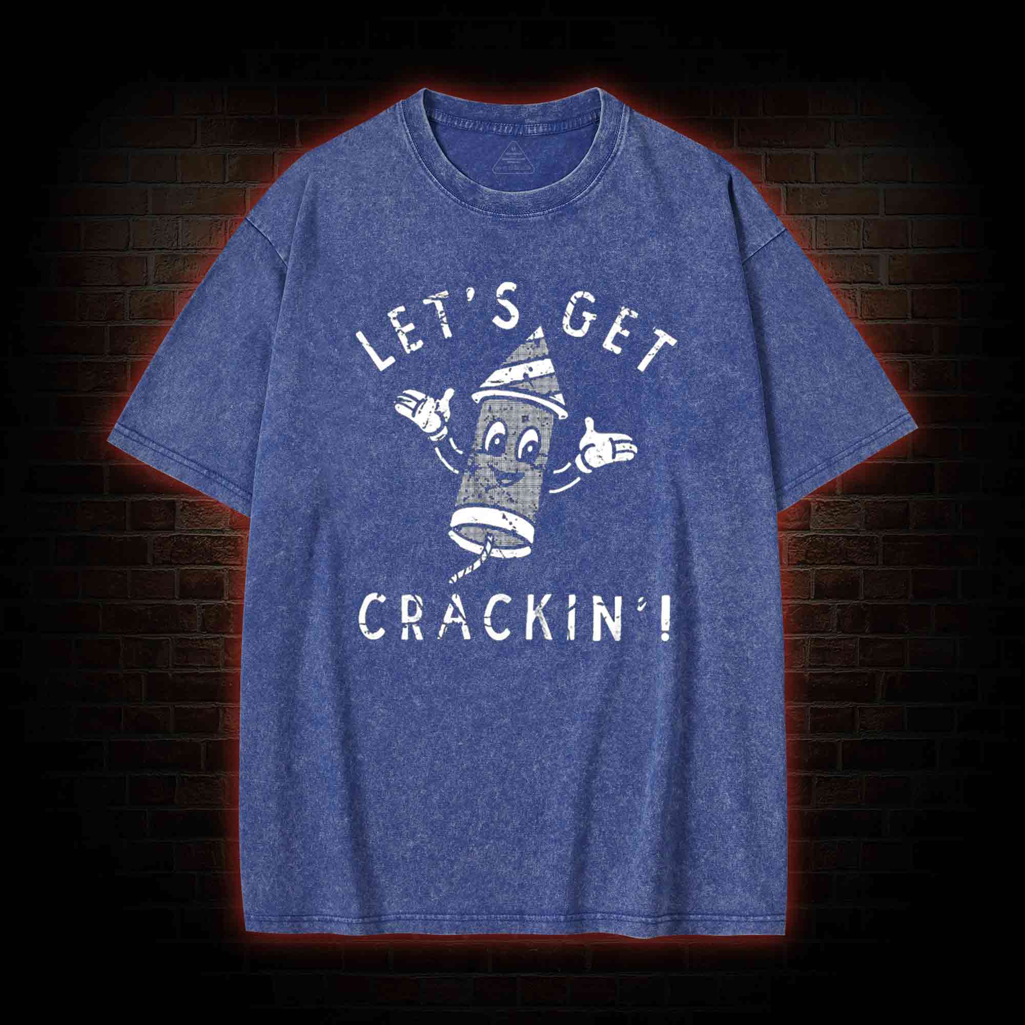 Let's Get Crackin' Washed T-shirt