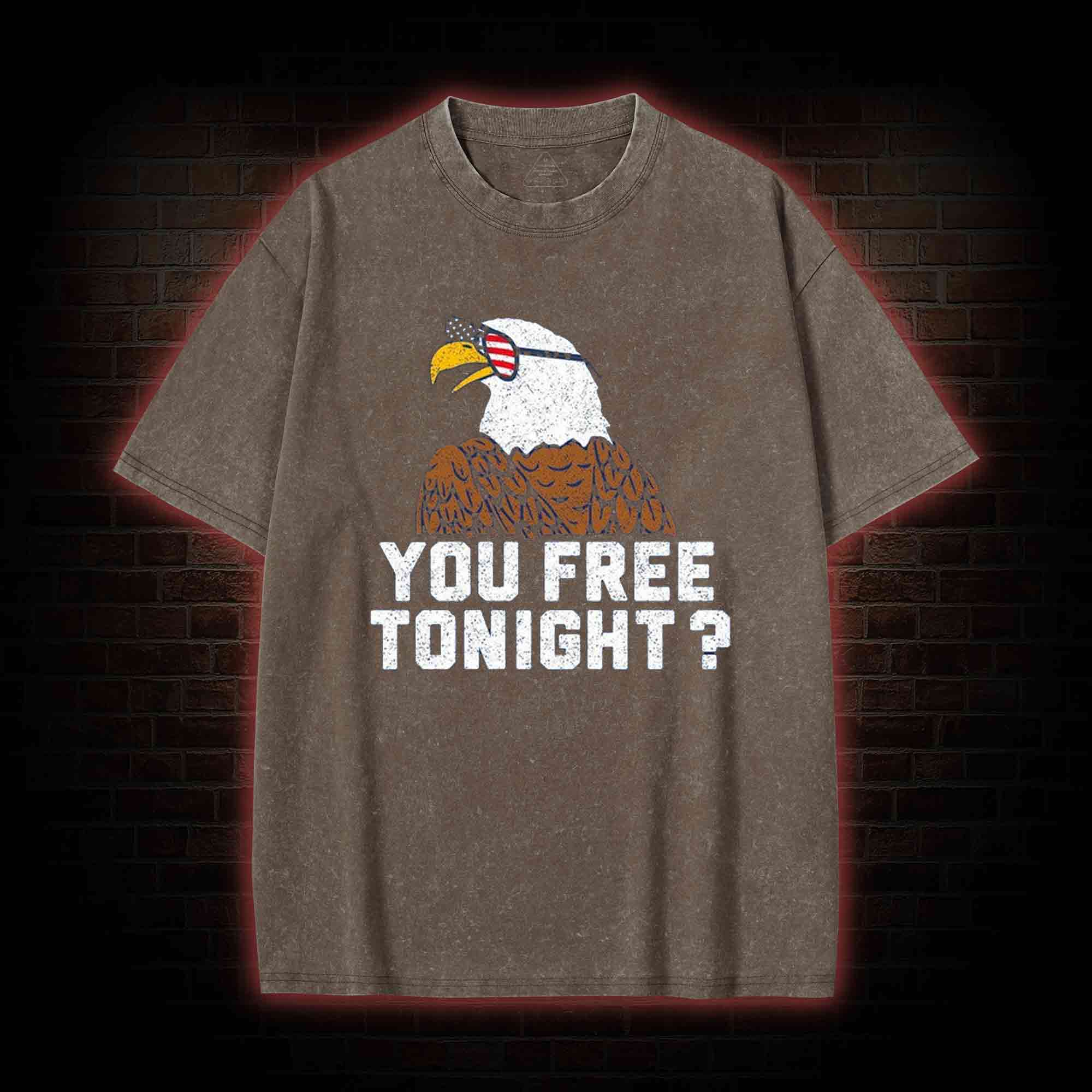 You Free Tonight Washed T-shirt