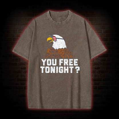 You Free Tonight Washed T-shirt