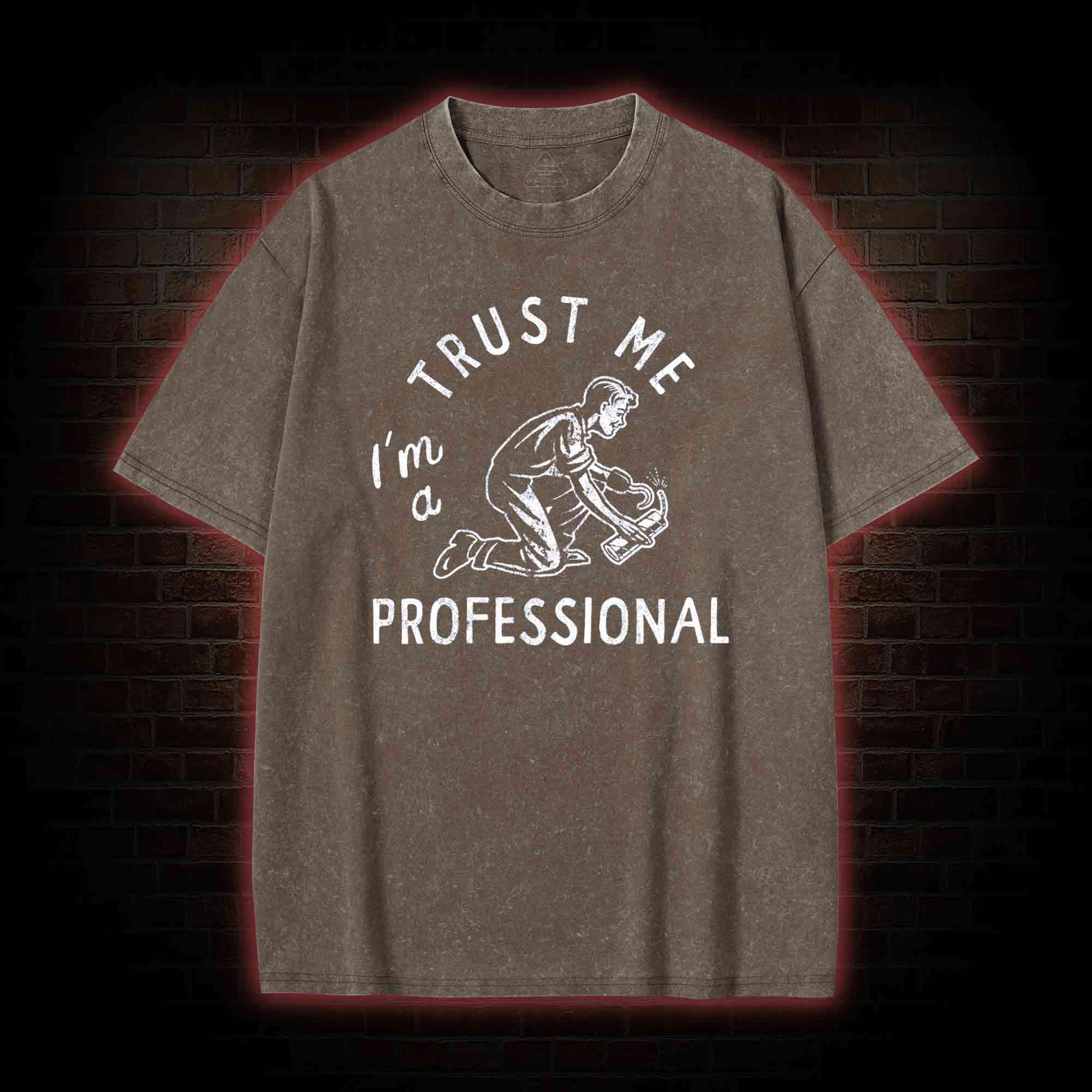 I'm a Professional Washed T-shirt