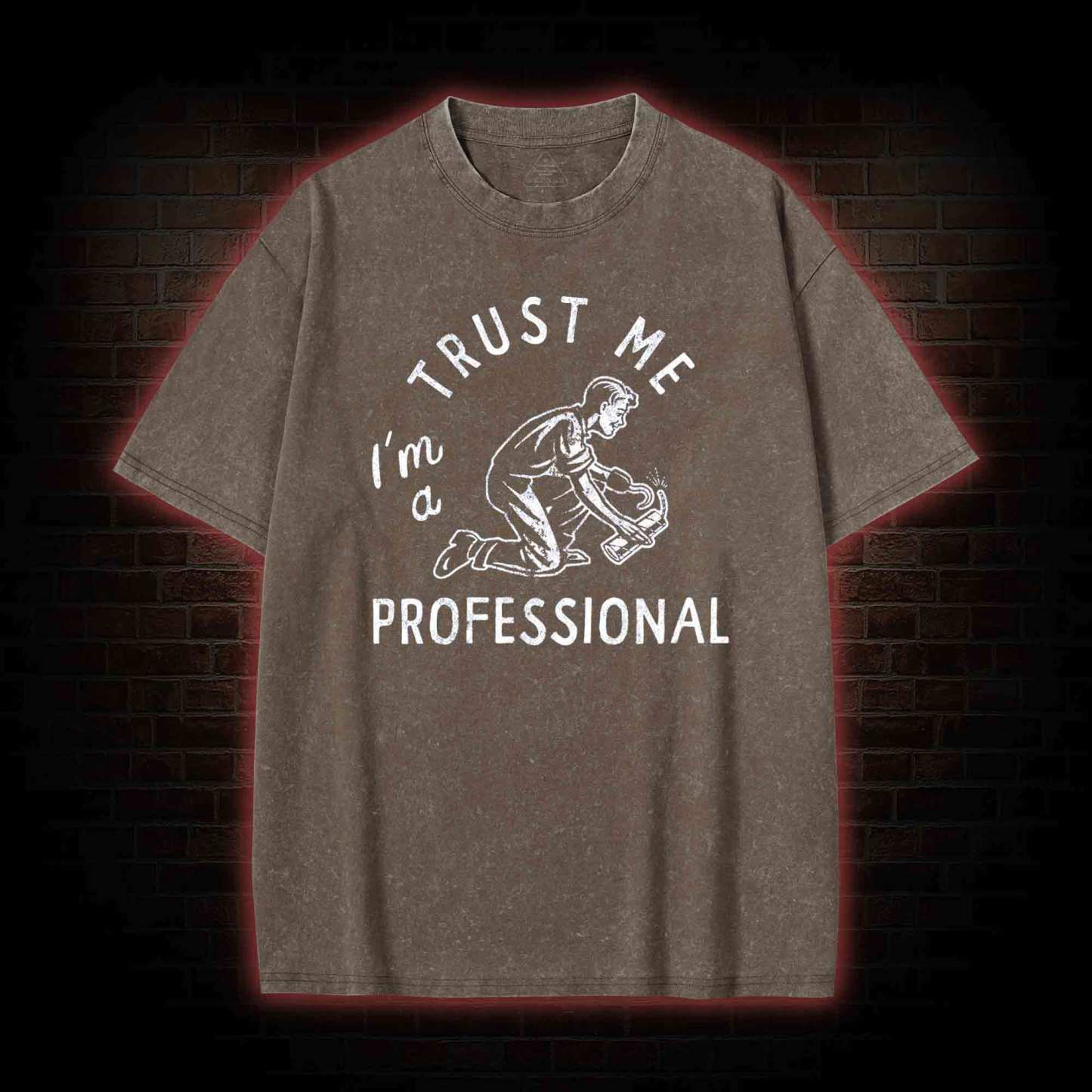 I'm a Professional Washed T-shirt