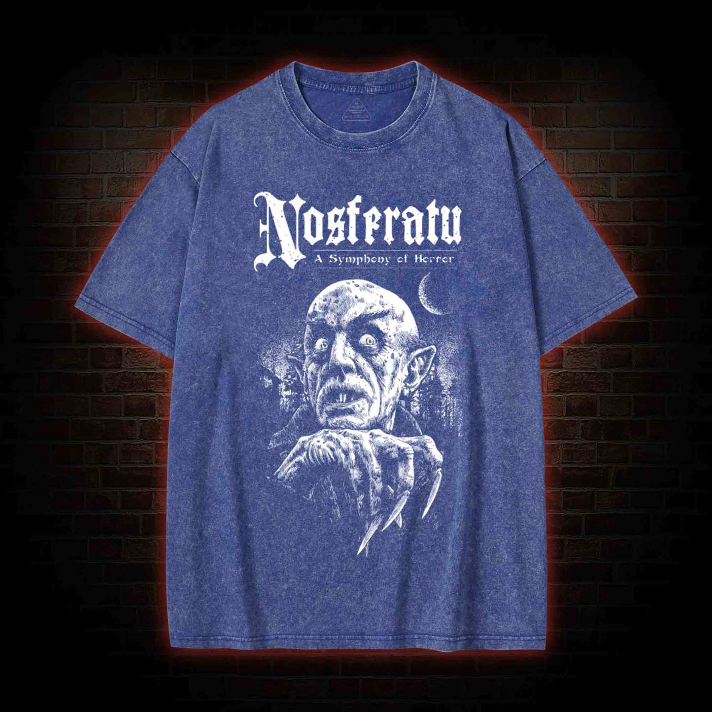 Nosferatu: A Symphony of Horror Washed T-shirt