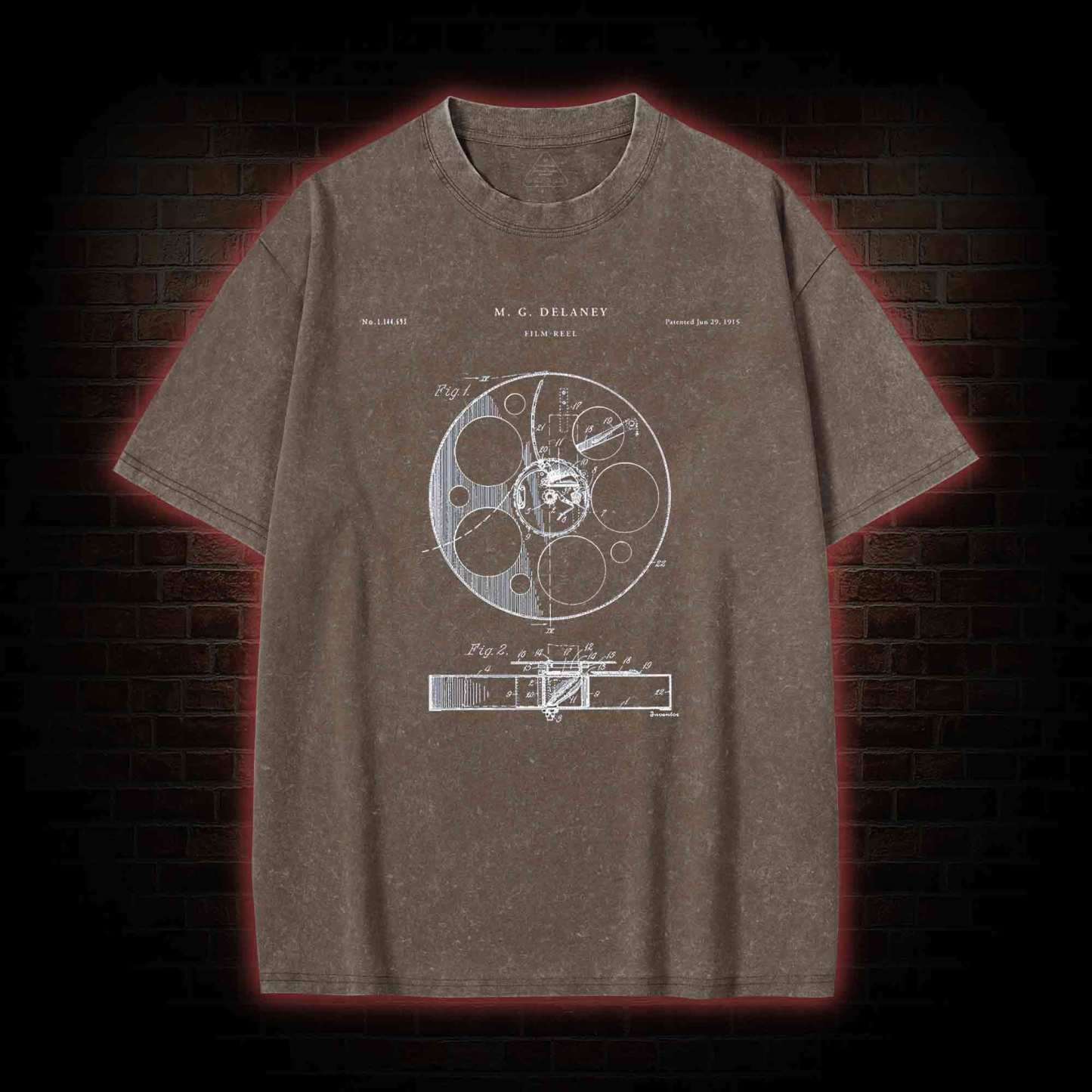 Film Reel Washed T-shirt