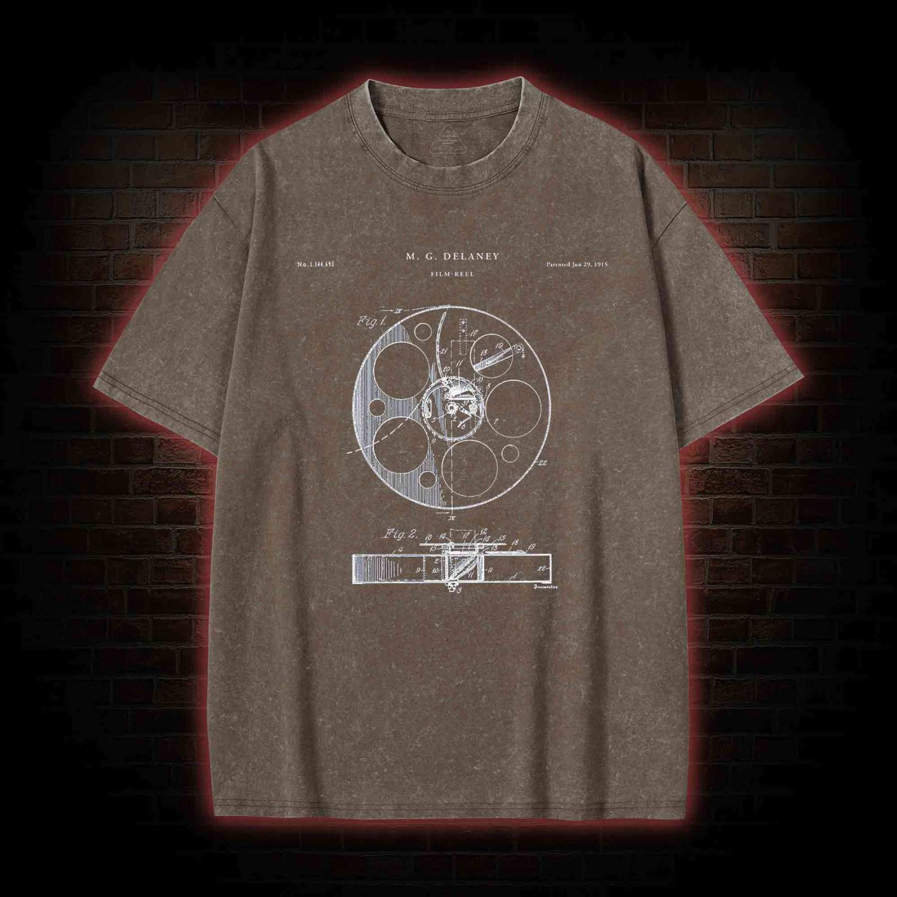 Film Reel Washed T-shirt