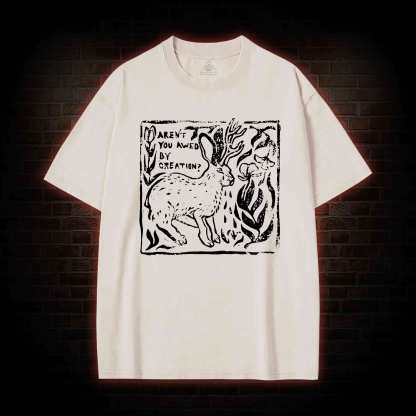 Aren't You Awed by Creation Washed T-shirt