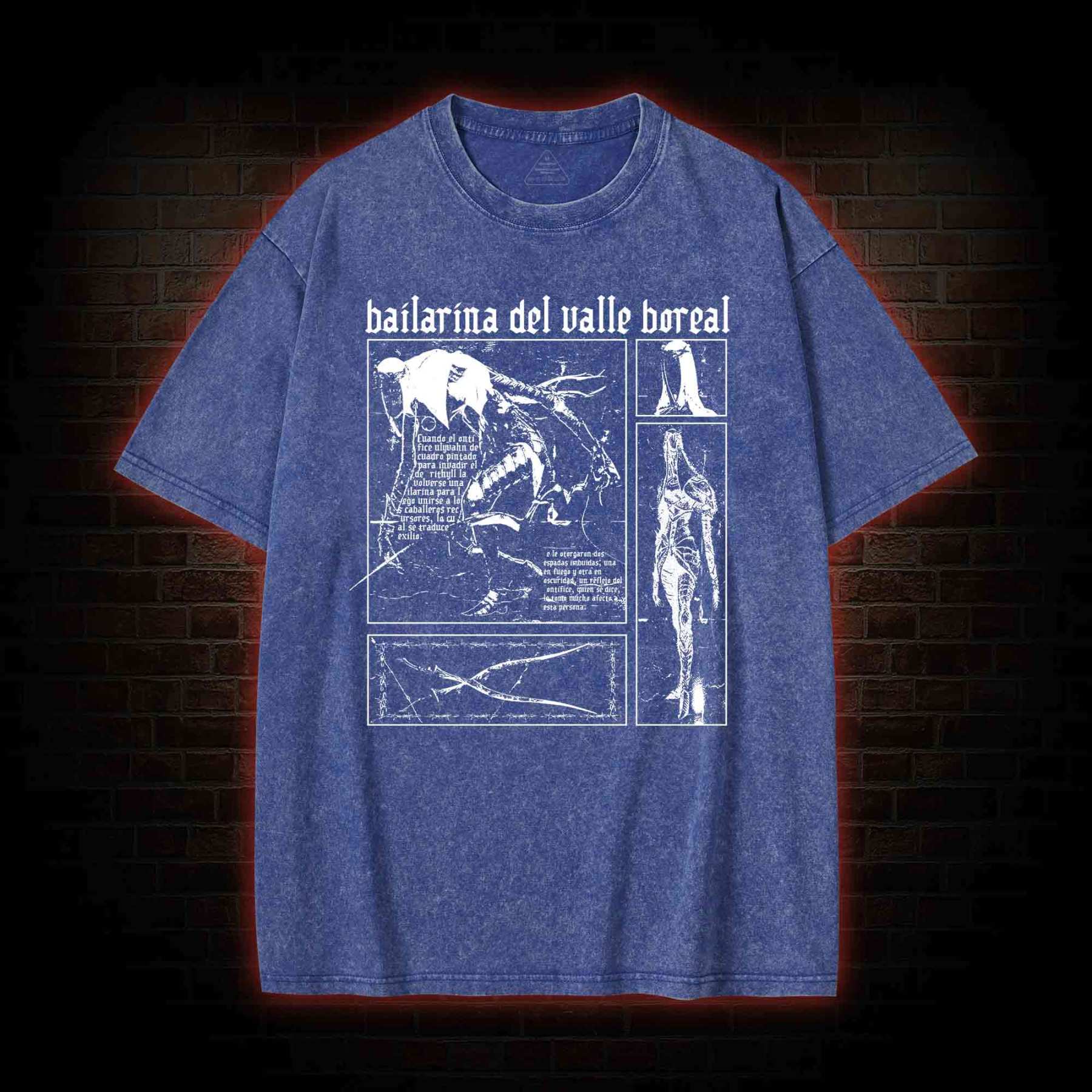 The Dancer of The Valley Washed T-shirt