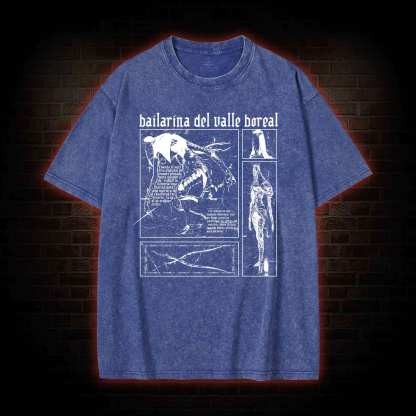 The Dancer of The Valley Washed T-shirt