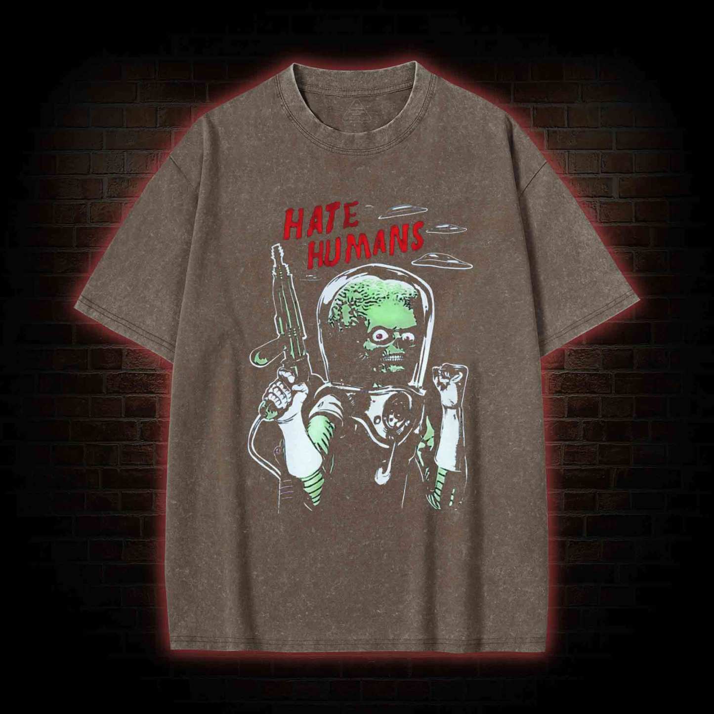 Hate Humans Washed T-shirt