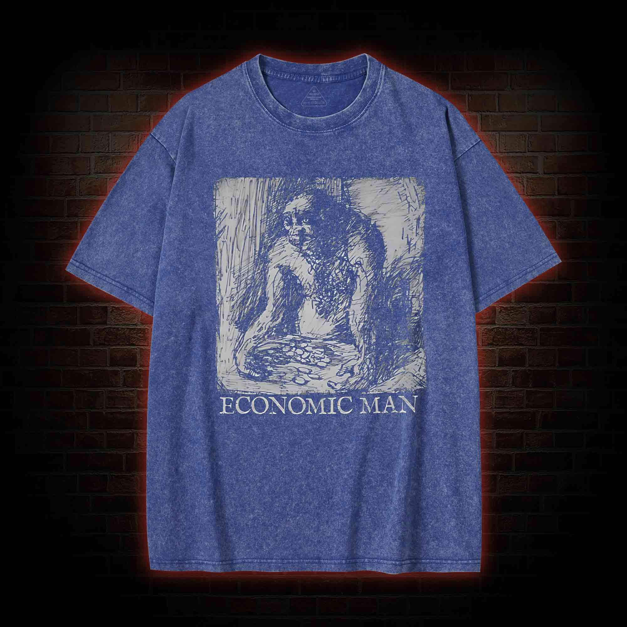 Economic Man Washed T-shirt