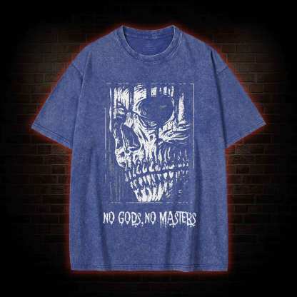 No Gods No Masters Washed T-shirt