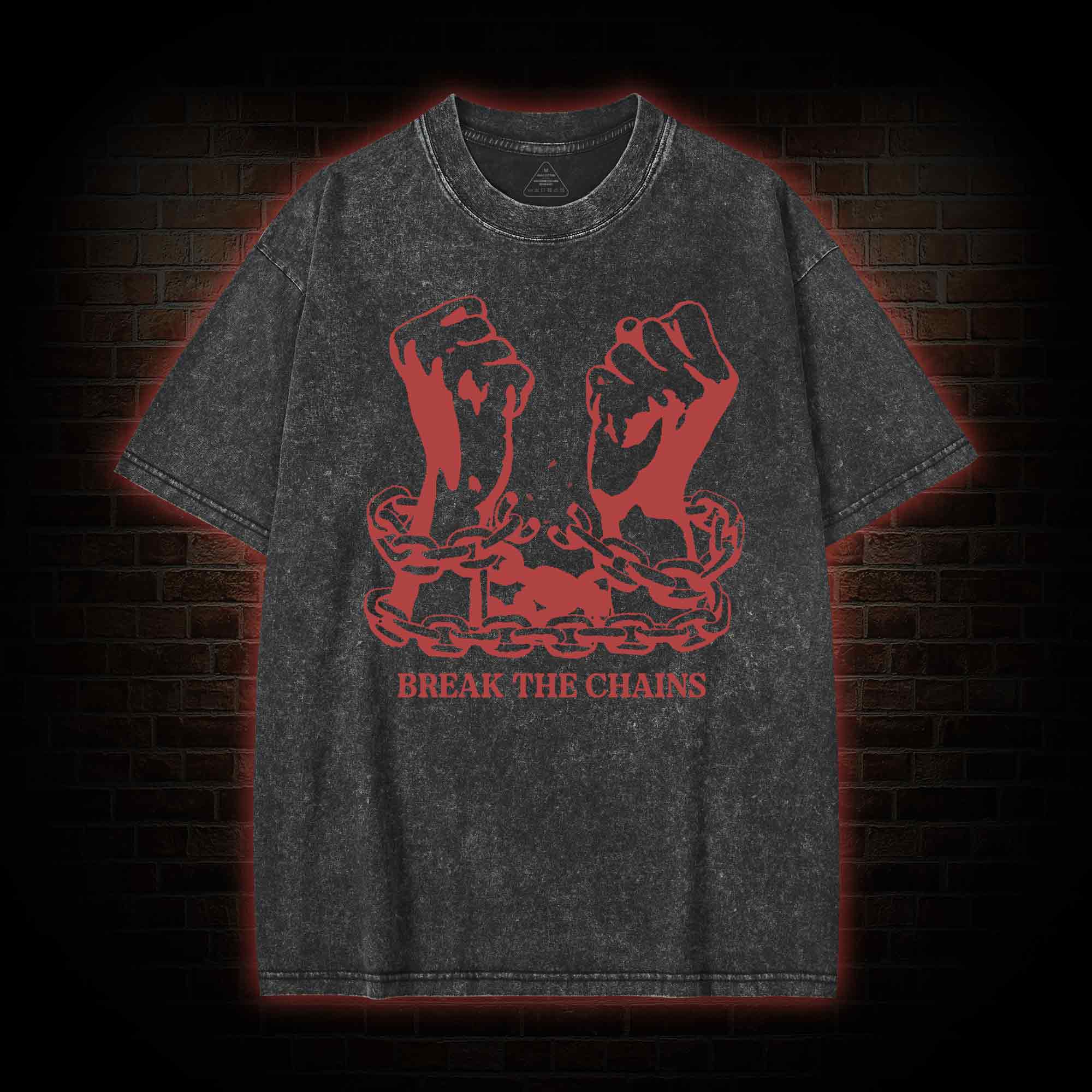 Break the Chains Washed T-shirt