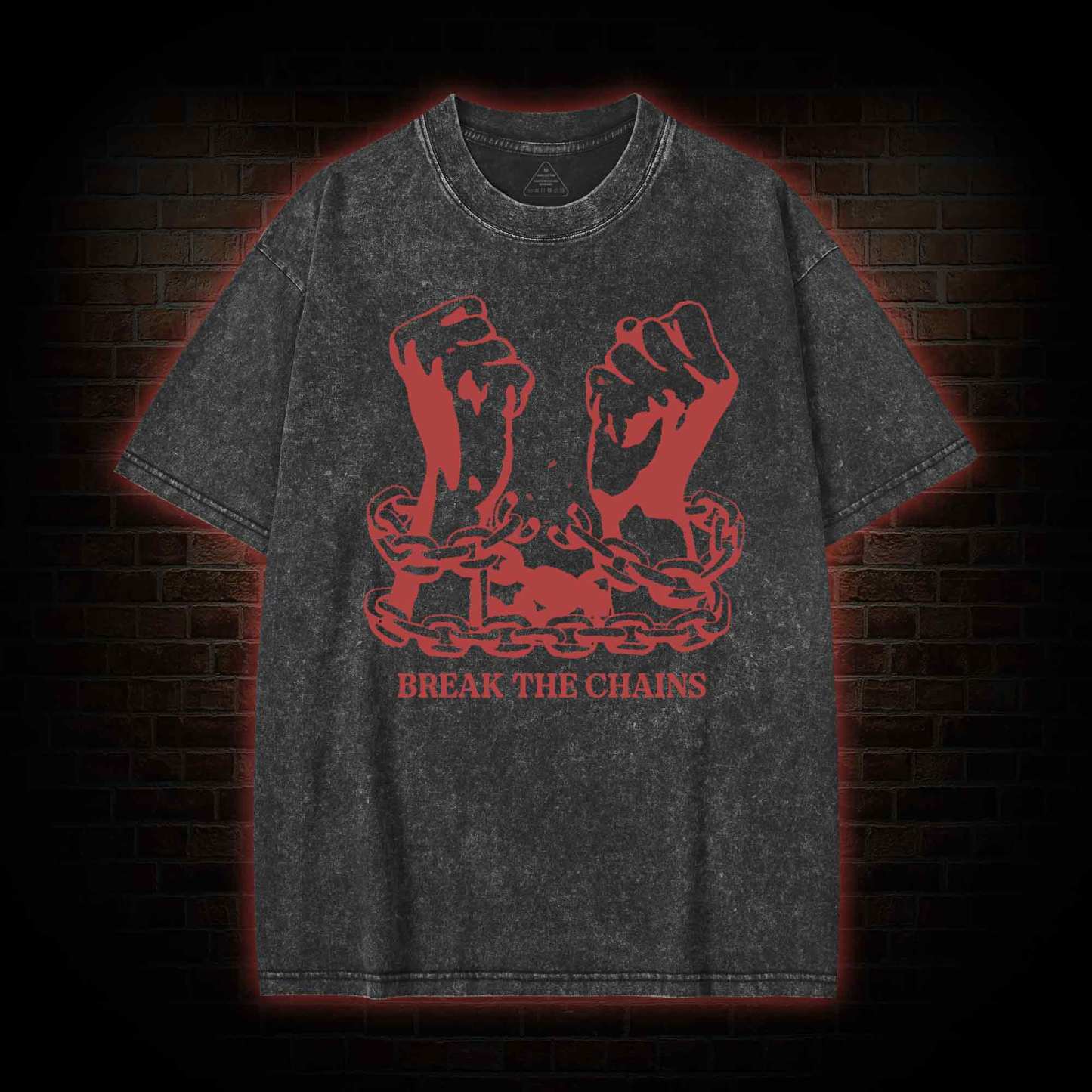 Break the Chains Washed T-shirt