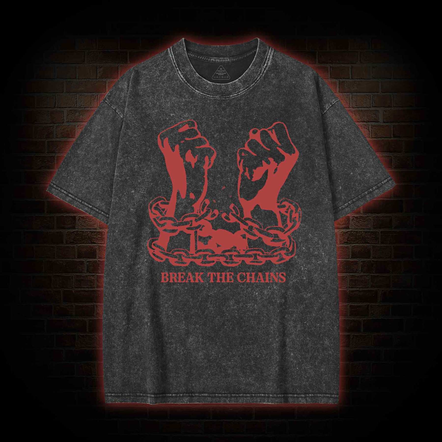 Break the Chains Washed T-shirt
