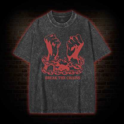 Break the Chains Washed T-shirt