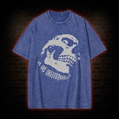 We are Ungovernable Washed T-shirt
