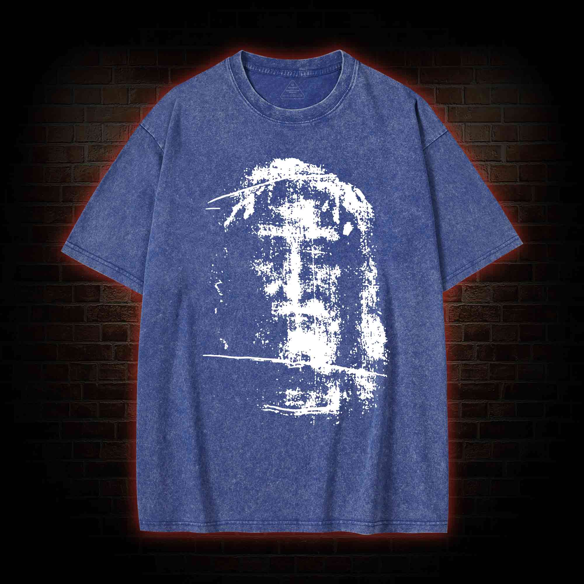 Jesus Christ Face Washed T-shirt