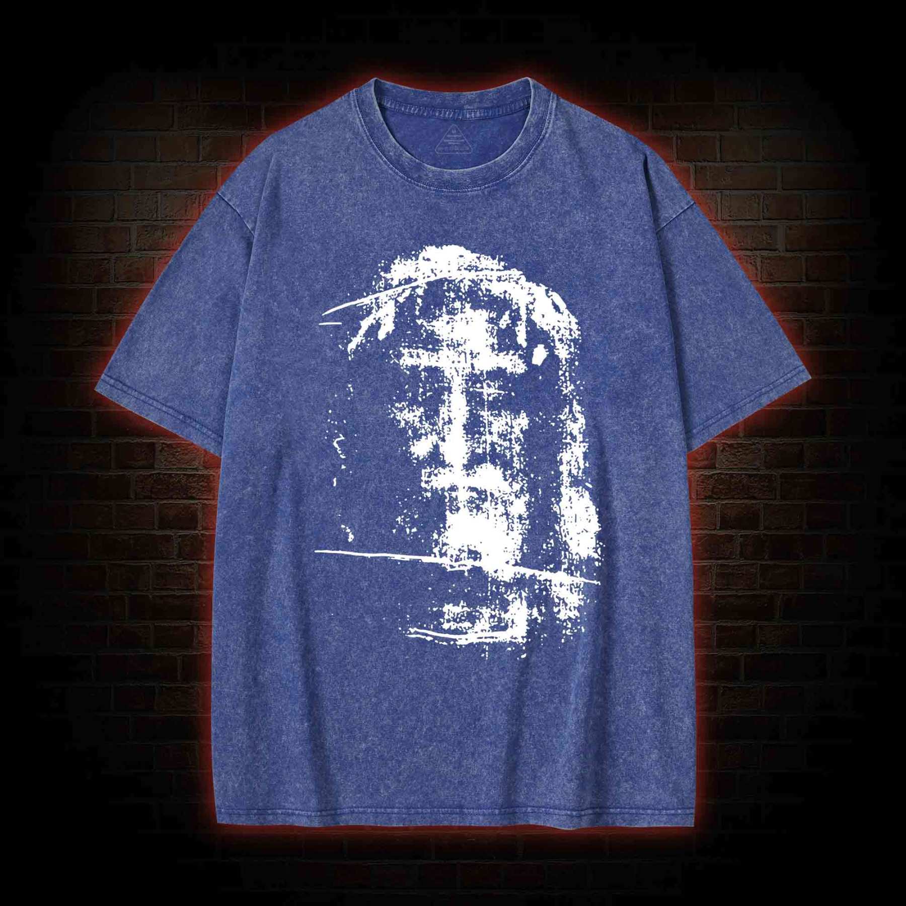 Jesus Christ Face Washed T-shirt