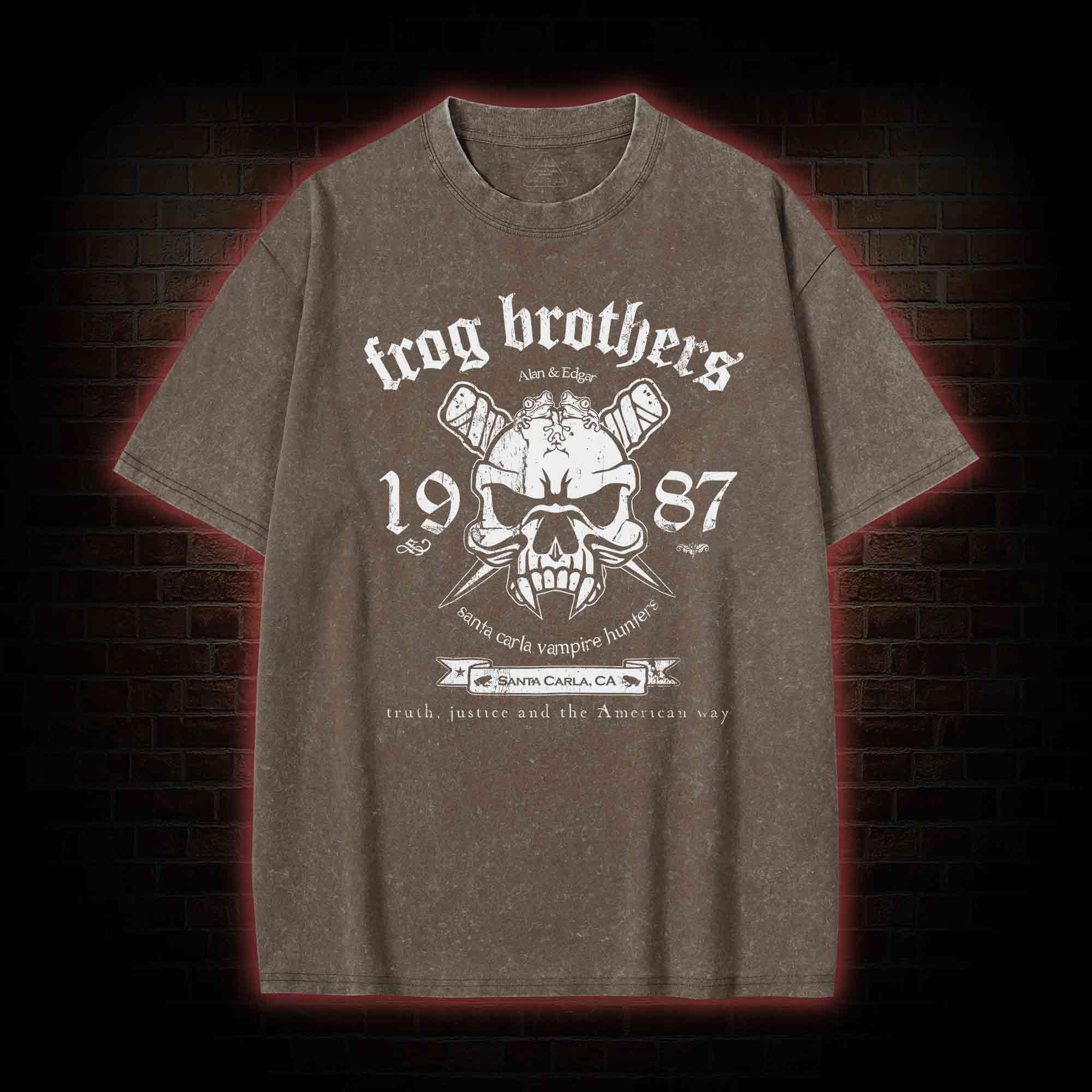 Frog Brothers Washed T-shirt