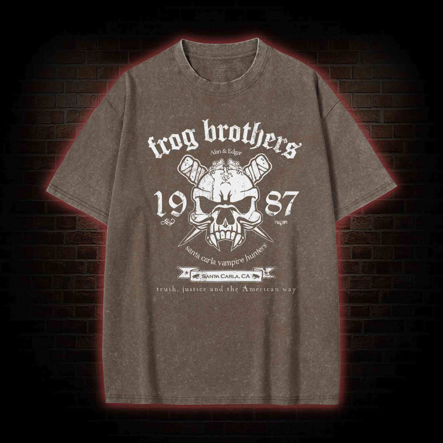 Frog Brothers Washed T-shirt