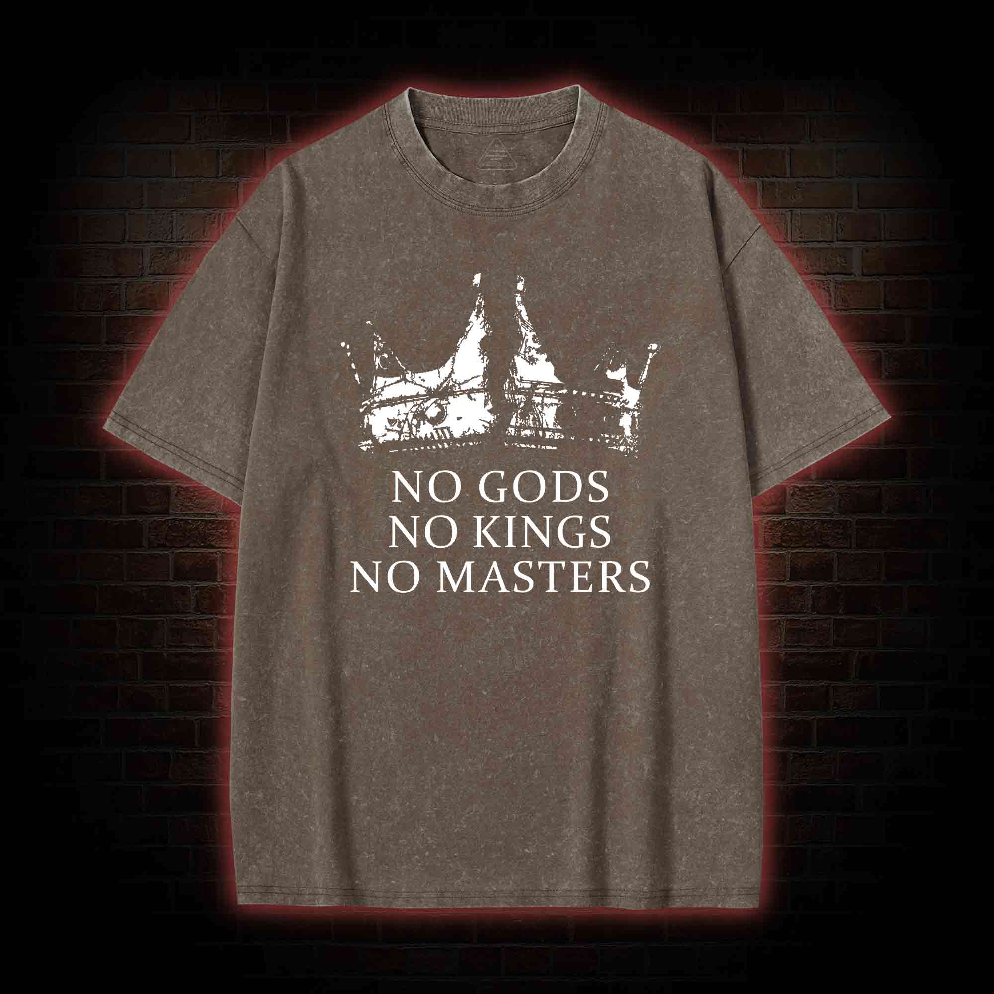 No Gods No Kings Washed T-shirt