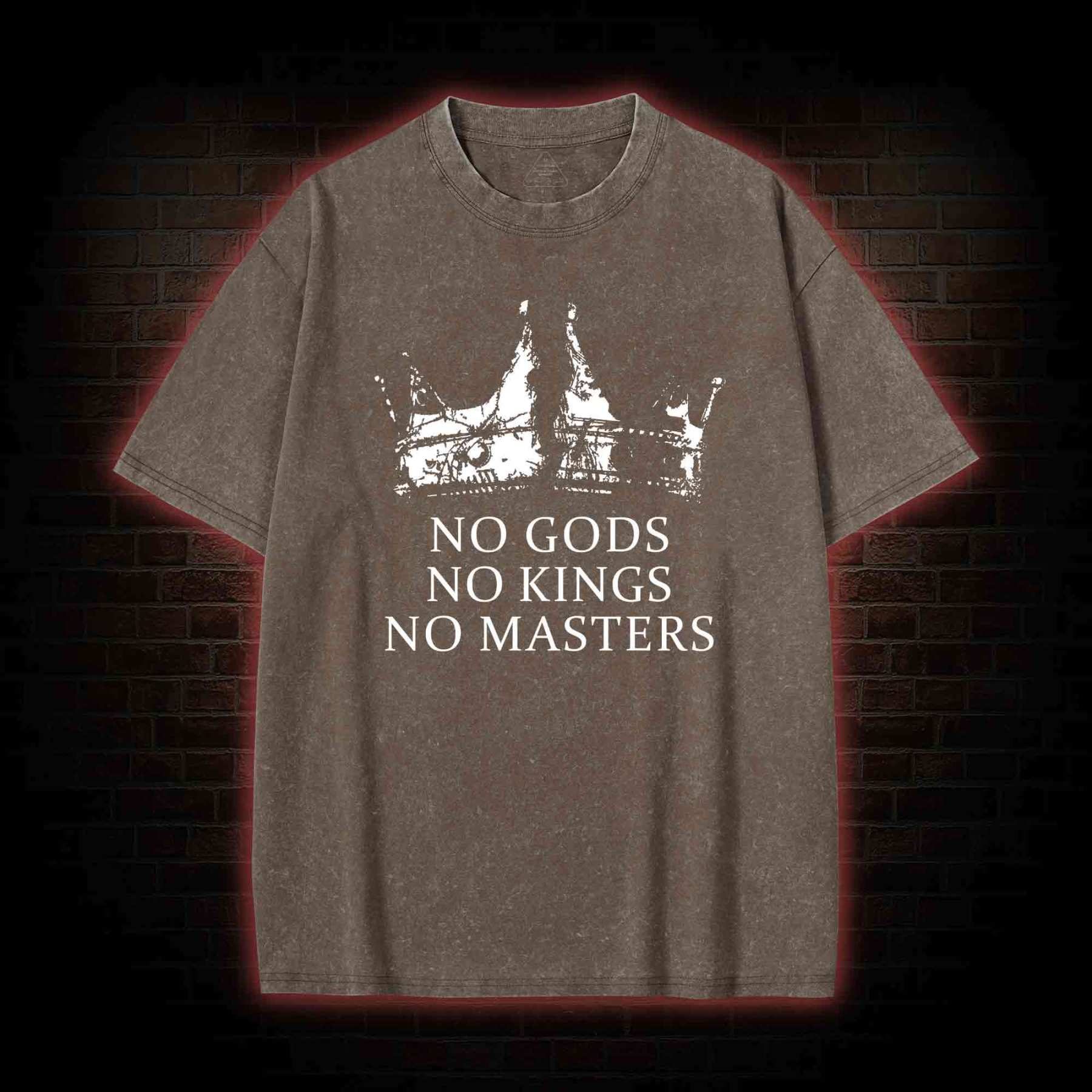 No Gods No Kings Washed T-shirt