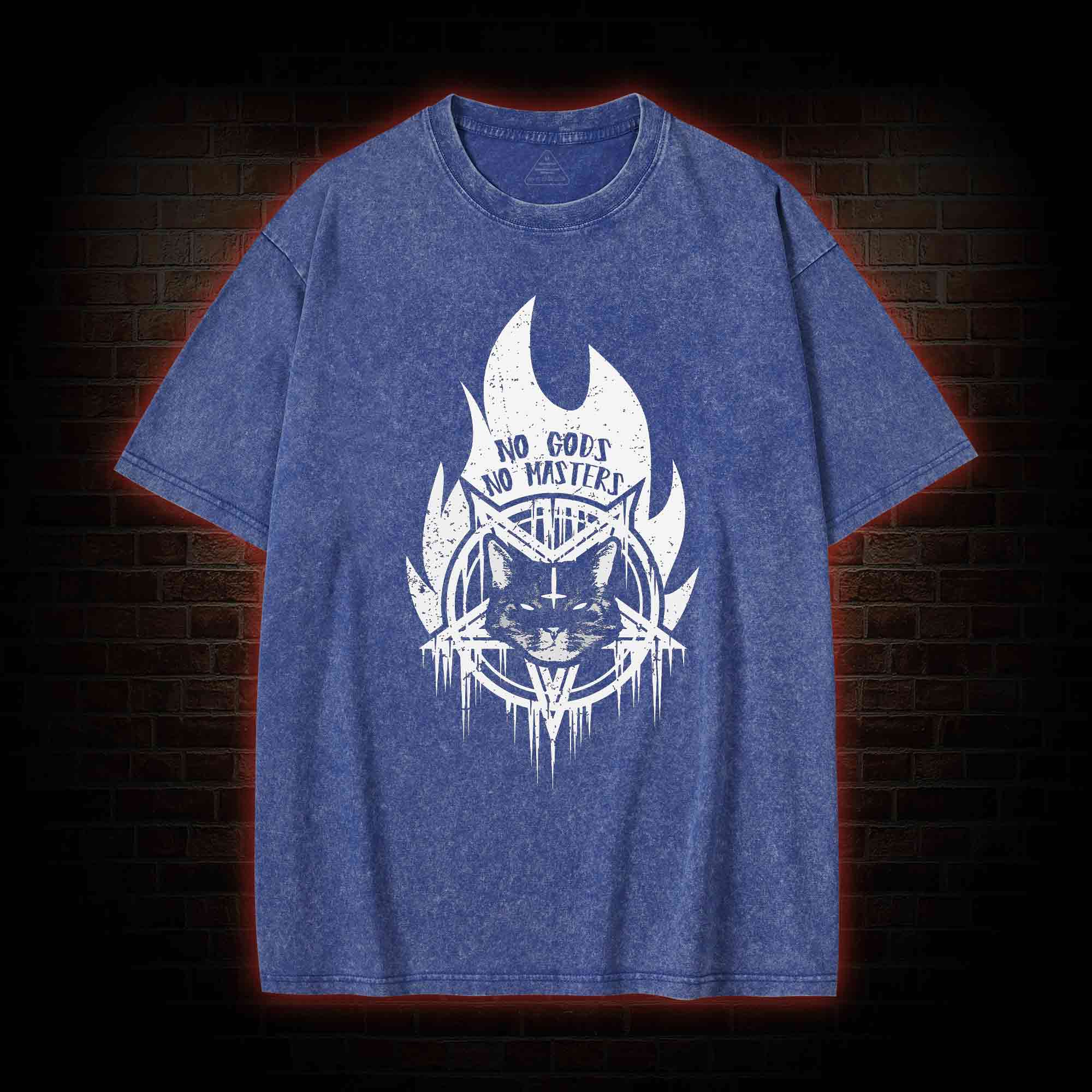 No Gods No Masters Washed T-shirt