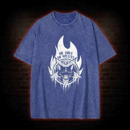 No Gods No Masters Washed T-shirt
