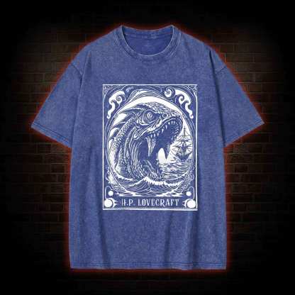 The Deep Ones Washed T-shirt