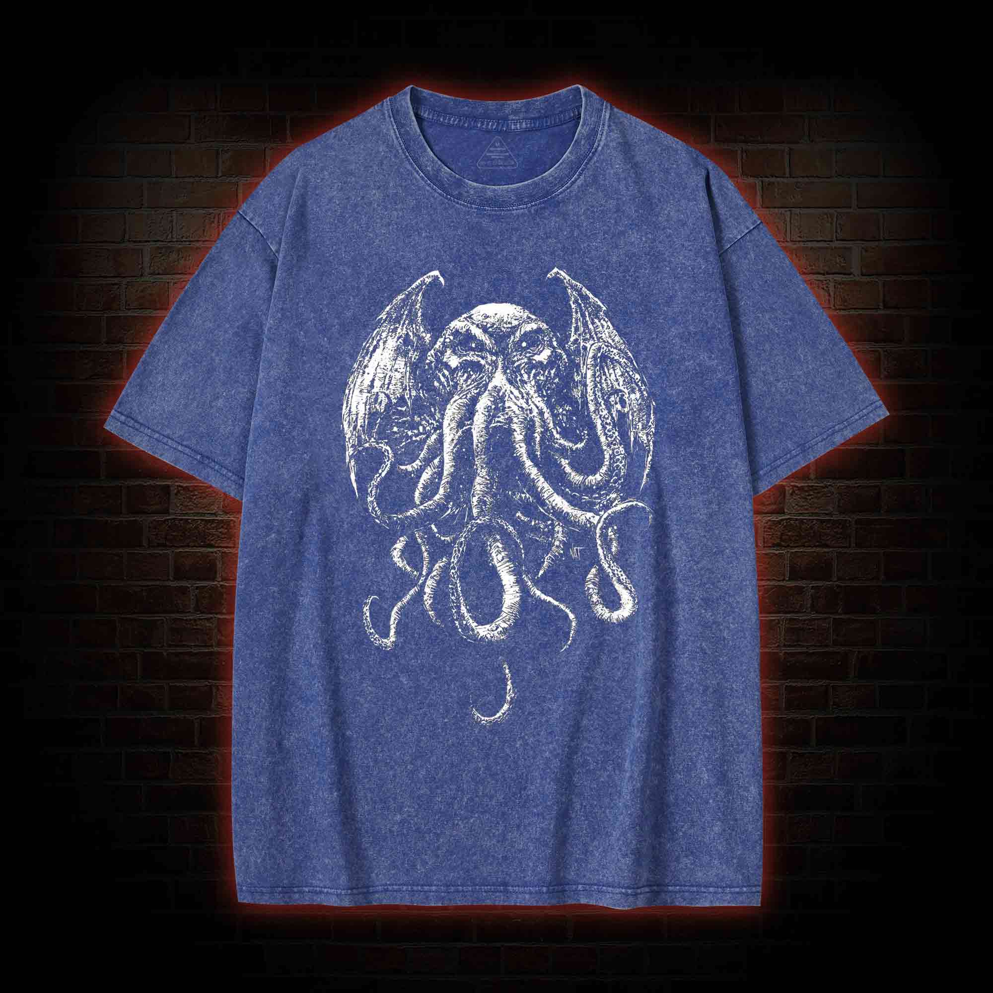 Cthulhu Occult Washed T-shirt