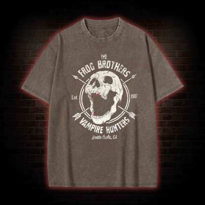 Vampire Hunters Washed T-shirt